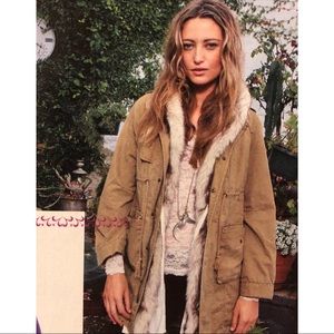 Free People We the Free Faux Fur Parka
